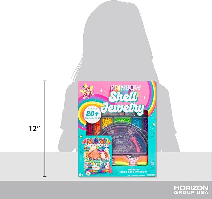 Just My Style Rainbow Shell Jewelry by Horizon Group USA