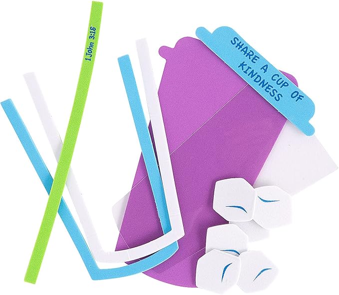 Fun Express Cup of Kindness Spring - Crafts for 12 - Craft Kit