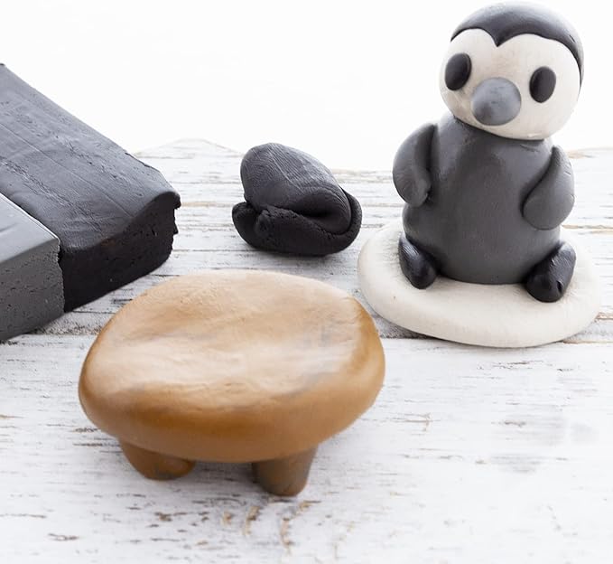 BAZIC Modeling Clay Natural Earth Color 1 LB, Modeling Dough Non Toxic Gift for Artist Kids, Bulk for Classroom, 1-Pack