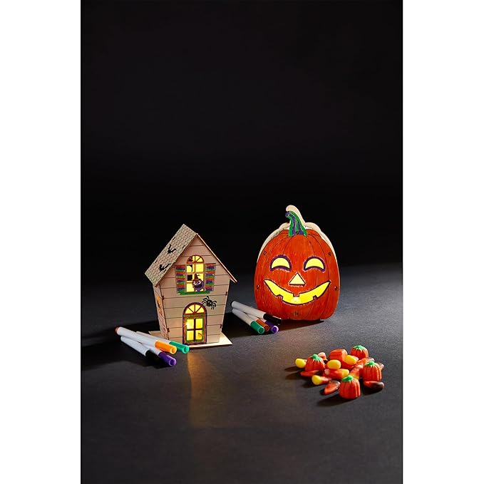 Mud Pie Children's DIY Light Up Kit, House