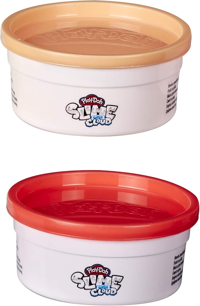 Play-Doh Foam and Play-Doh Slime: Super Cloud, HydroGlitz, Super Stretch, and Krackle 13 Multipack Bundle of Summer Colors for Kids 3 Years and Up, Non-Toxic (Amazon Exclusive)