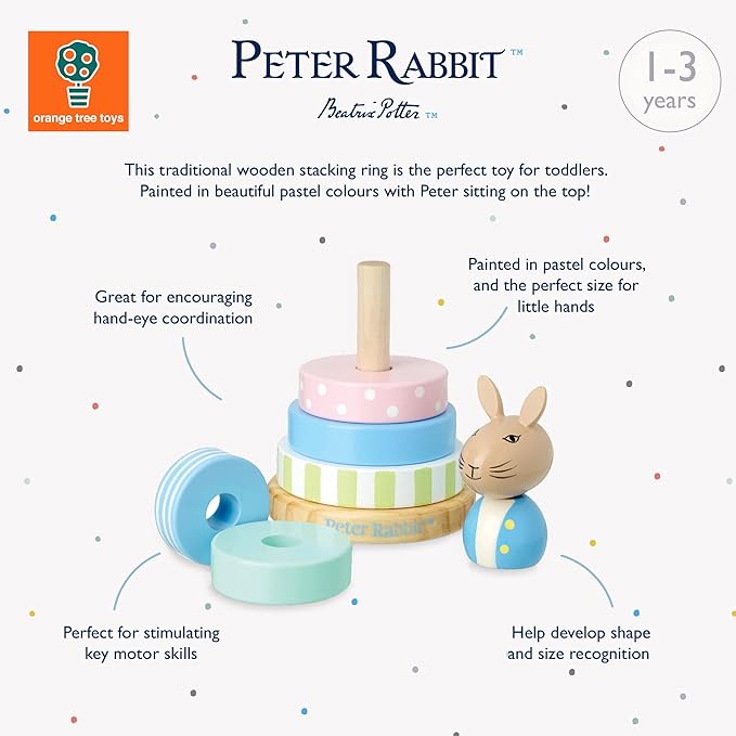 Orange Tree Toys Peter Rabbit Stacking Ring