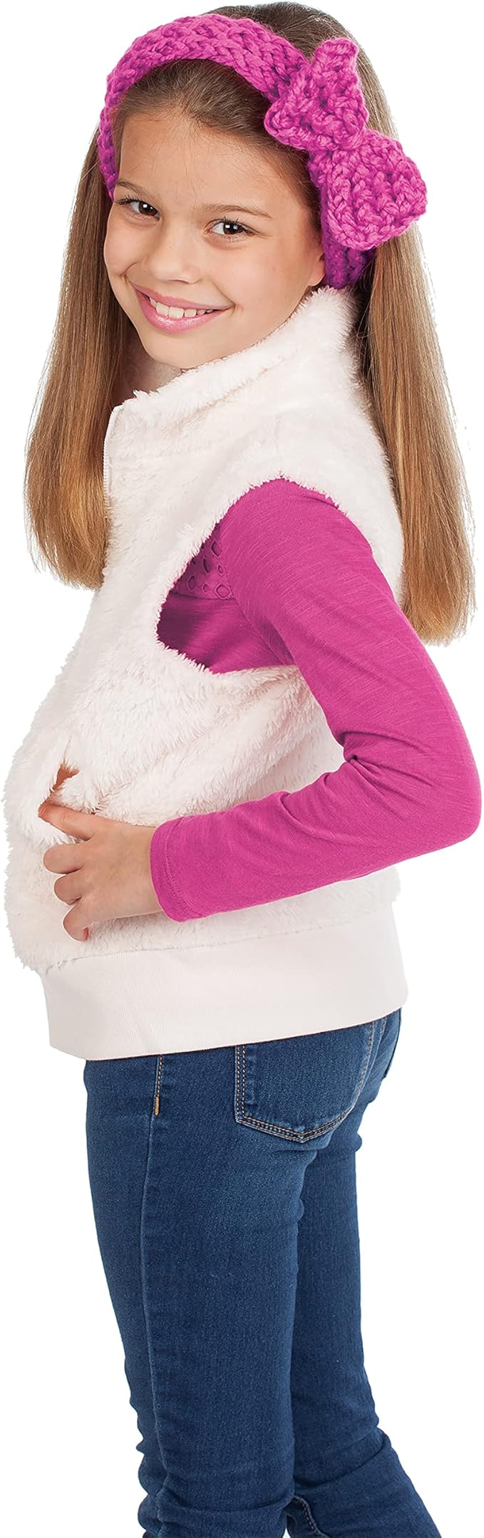 Creativity for Kids Quick Knit Headband Making Kit - Kids Knitting Kit for Beginners - DIY Projects for Kids