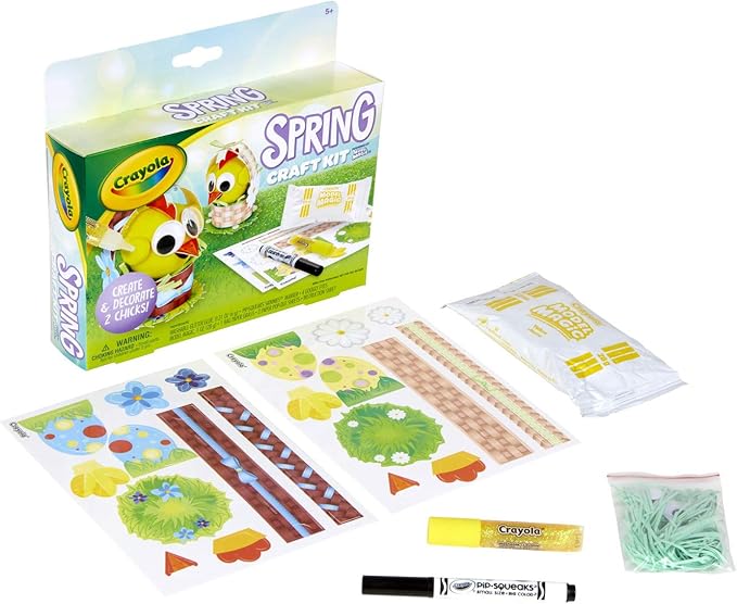 Crayola Model Magic Spring Craft Kit, Bunny, Multicolor
