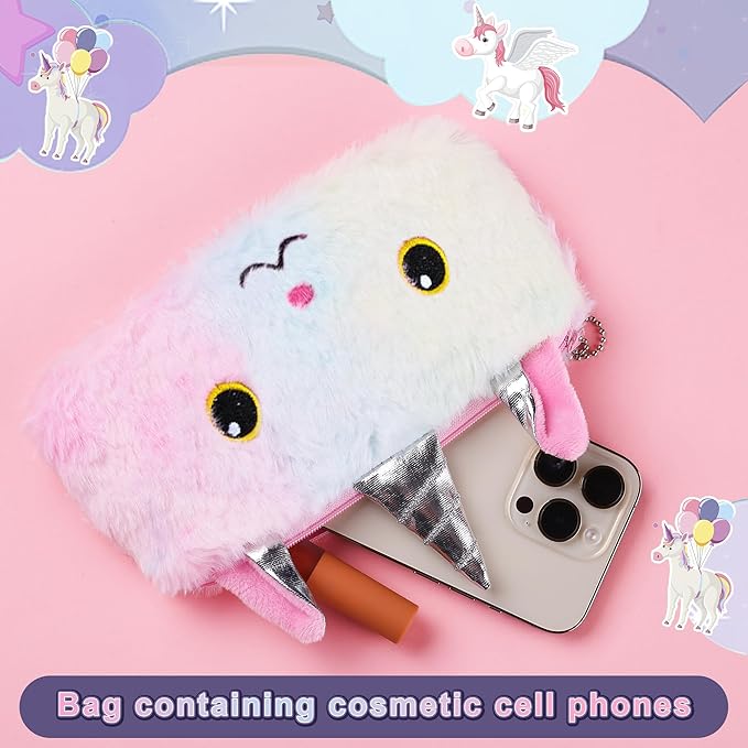 Christmas Unicorn Gifts Set for Girls Kids Toys Birthday Gift Box for Teen Girl, Easter Gifts for Kids Gift Age 6-8 Basket with Stainless Steel Tumbler/Crossbody Bag/Unicorn Headband