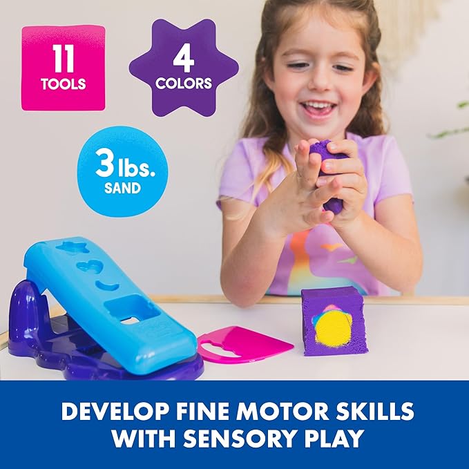 Educational Insights Playfoam® Sand Magic Reveal - Non-Toxic Sensory Sand, Moldable Sand for Kids, Sensory Toys for Kids, Gift for Ages 3+