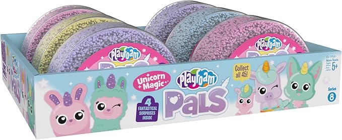 Educational Insights Playfoam Pals Unicorn Magic 6-Pack - Unicorn Party Favors, Fidget Toys for Kids Ages 3+, Valentines Day Party Favors for Boys & Girls