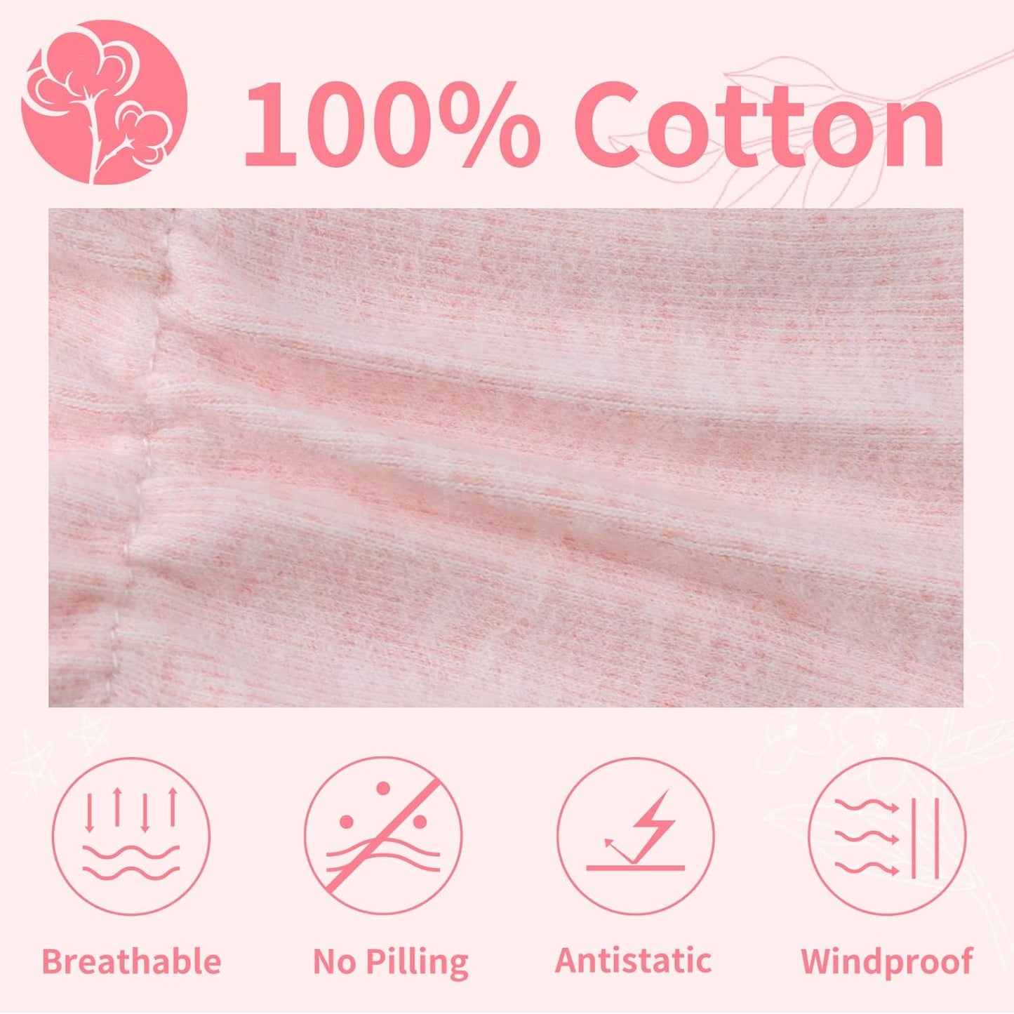 Newborn Baby Mittens Infant No Scratch Gloves Cotton Mitts for Baby Girls Boys