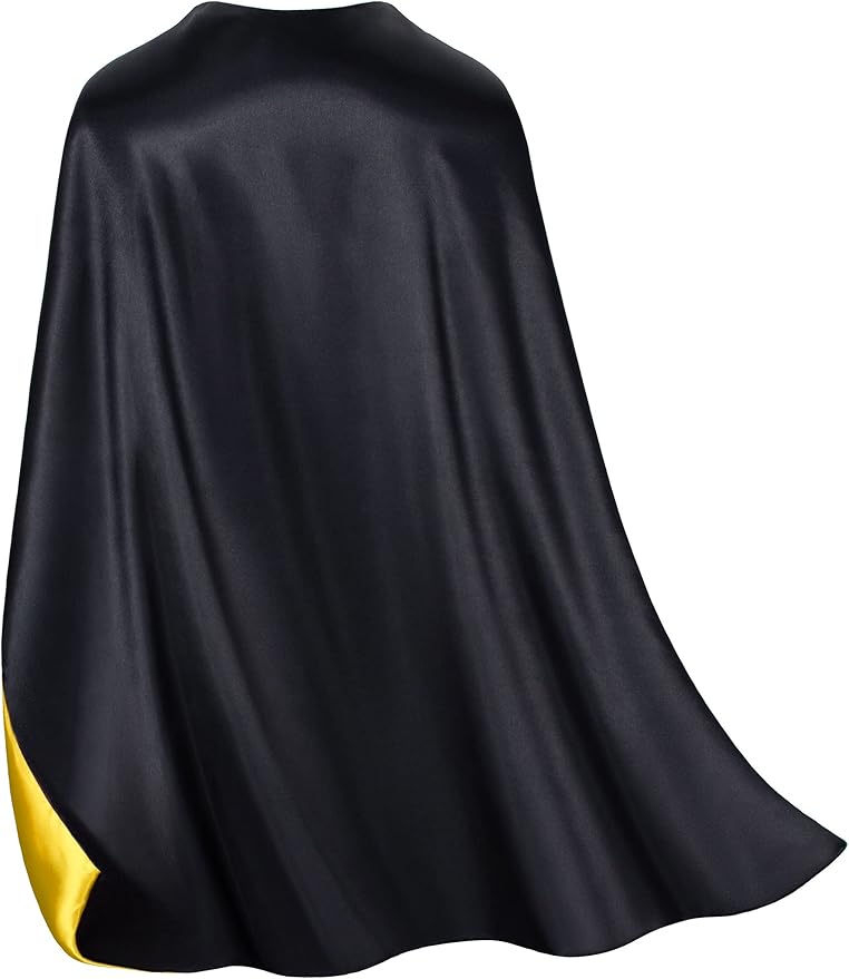 Double-Sided Superhero Capes and Masks for Kids - Perfect for Christmas, Halloween, Cosplay, and Parties