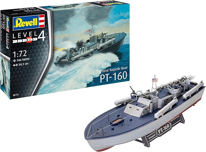 Revell 05175 Patrol Torpedo Boat PT-559 / PT-160 Model Kit 1:72 Scale