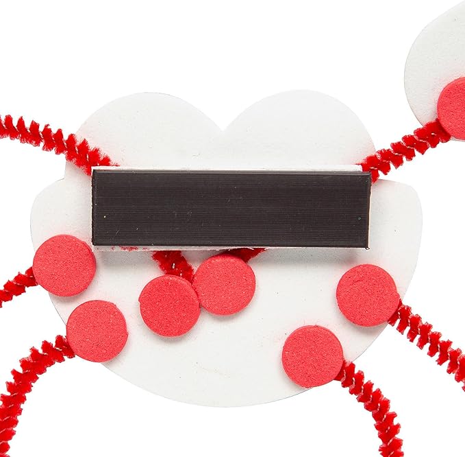 Fun Express Cute Crab Magnet Craft Kit - Makes 12, Vacation Bible School 2024