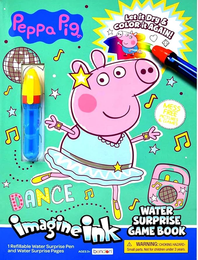 Peppa Pig Coloring and Activity Book Super Set for Kids - Bundle with Coloring Book, Sticker Activity Pack and More