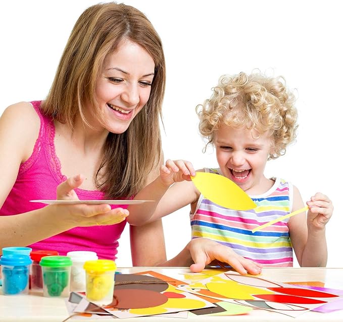 Thanksgiving Craft Kits, DIY Make A Turkey for Festive Fall Party Game School Activities and Door Hanging Ornament Decoration Supplies for Kids and Adults, 3 Pack