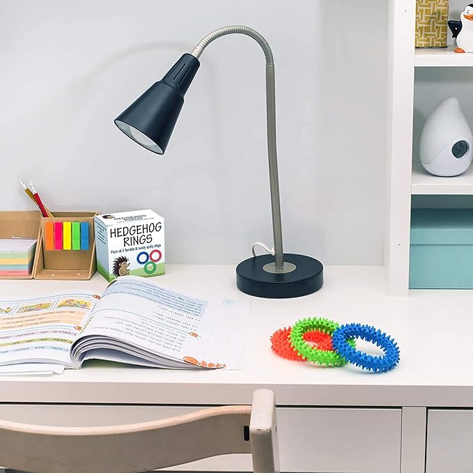 Pick A Toy Sensory Ring and Fidget Toy 3 Pack, Soft, Flexible Rubber Rings with Spikes, Engaging and Calming Sensory Toys Bracelets for Children, Youth, Adults