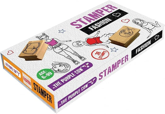 The Purple Cow - Stamper – Fashion Stamp Kits are Nothing Short of a Revolution in The Accessibility to Art Among Children and Adults Alike. Creative Design Tools is Now accessible to All