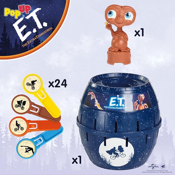 TOMY Pop Up E.T. The Extra Terrestrial Kids Game - Family and Preschool Kids Games for Family Game Night - Christmas Gifts for Kids Fun Christmas Games and Ideas for Holiday Gifts - Kids Ages 4 and Up