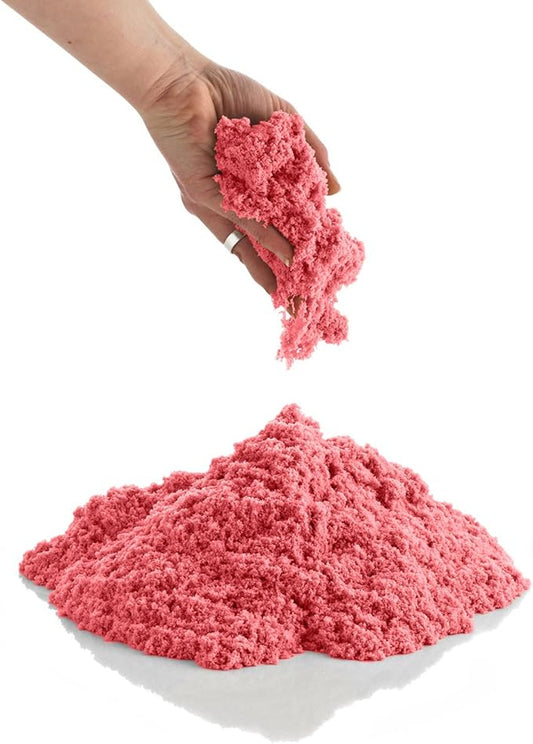 Red 2 Pound Refill Pack - Moldable Indoor Play Sand in Resealable Bag
