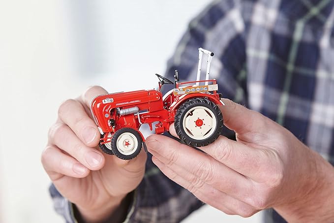 Revell 07823 Porsche Junior 108 (Easy-Click) Model Kit 1:24 Scale-Farming Simulator Edition