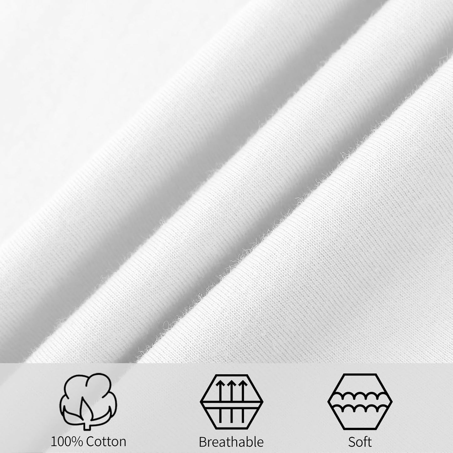 3 Pack Kids T-Shirt Cotton Short Sleeve Tee Shirts for Unisex Boys and Girls Toddler Summer Crew Neck Tops