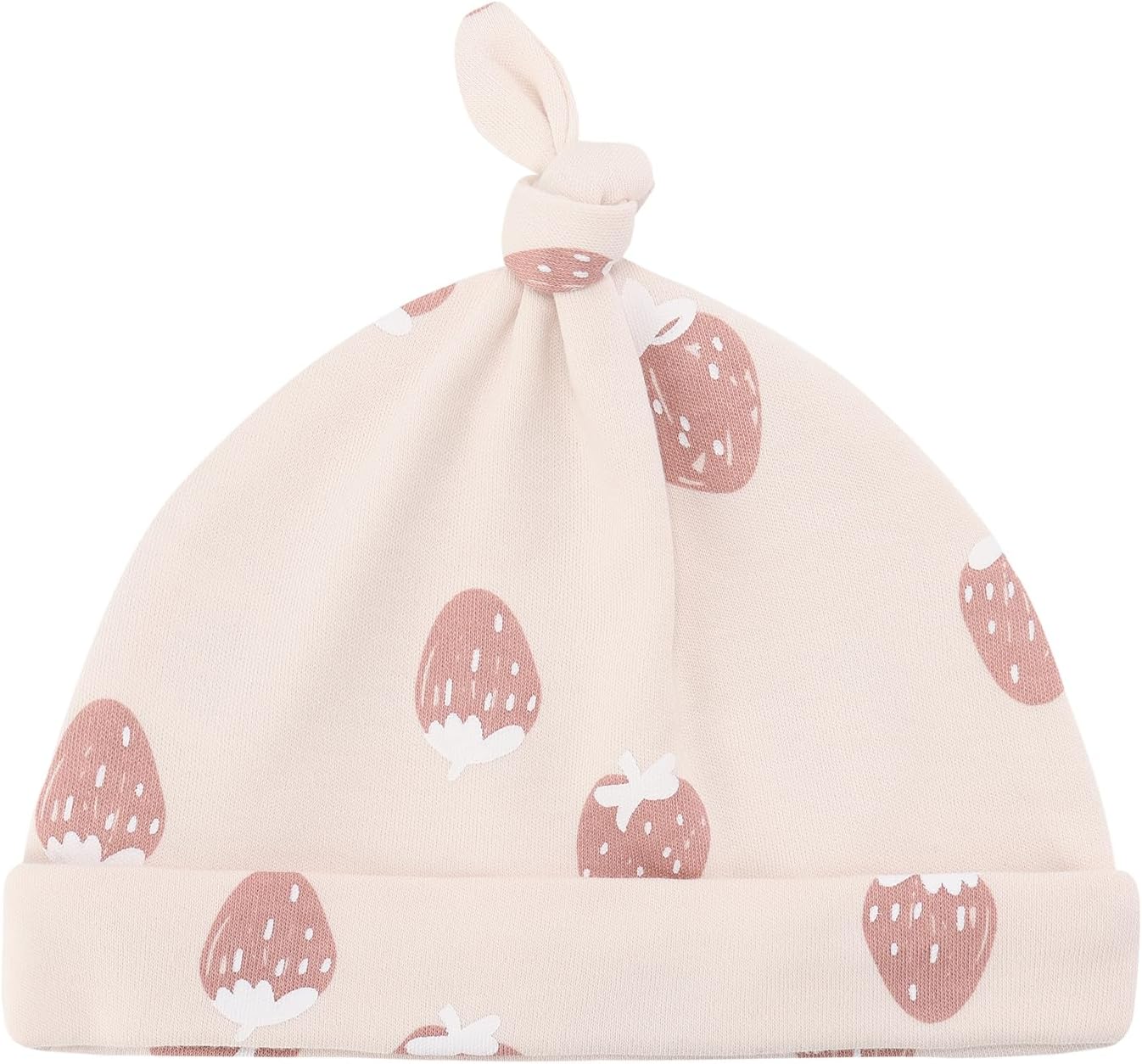 Baby Hat and Mittens Set Newborn Baby Hats Caps for Baby Boys Girls 0-6 Months 100% Cotton