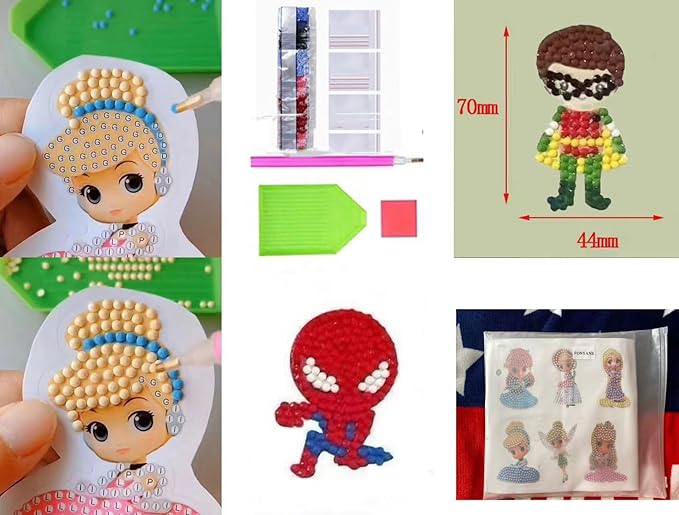 Diamond Painting Kits for Boys,Gem Stickers,Diamond Painting Crafts,Arts and Crafts for Boys Ages 4-6-8-10-12,Best Gifts Toys for Boys Birthday