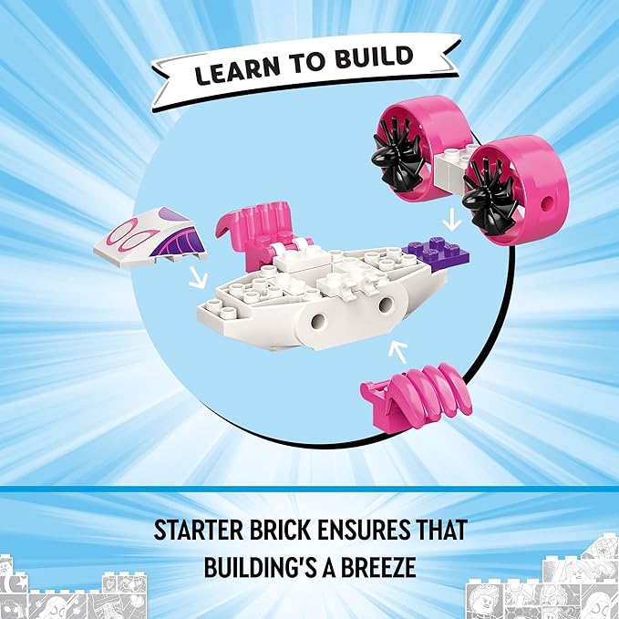 LEGO Marvel Spider-Man Webquarters Hangout 10784 Building Set - Spidey and His Amazing Friends Series, Spider-Man, Miles Morales, and Green Goblin Minifigures, Toys for Boys and Girls Ages 4+