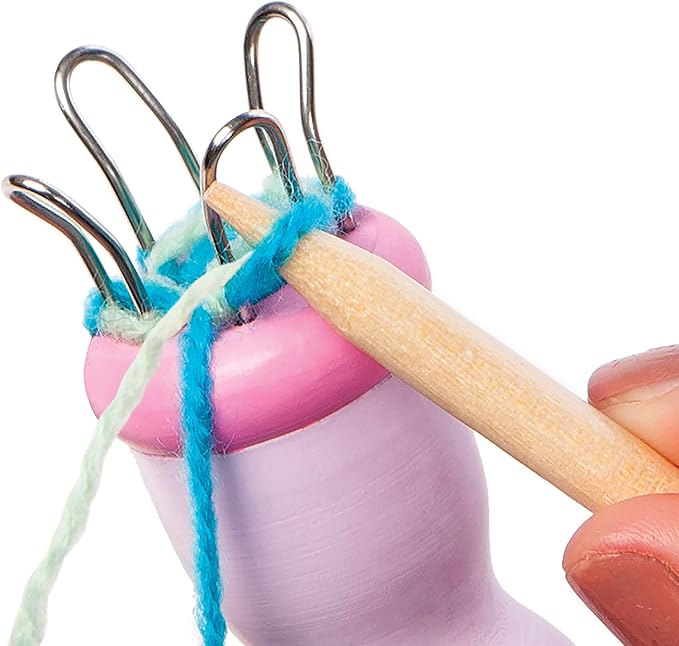 Creativity for Kids Quick Knit Charm Bracelets - Create 10 DIY Friendship Bracelets, Kids Jewelry Making Kit