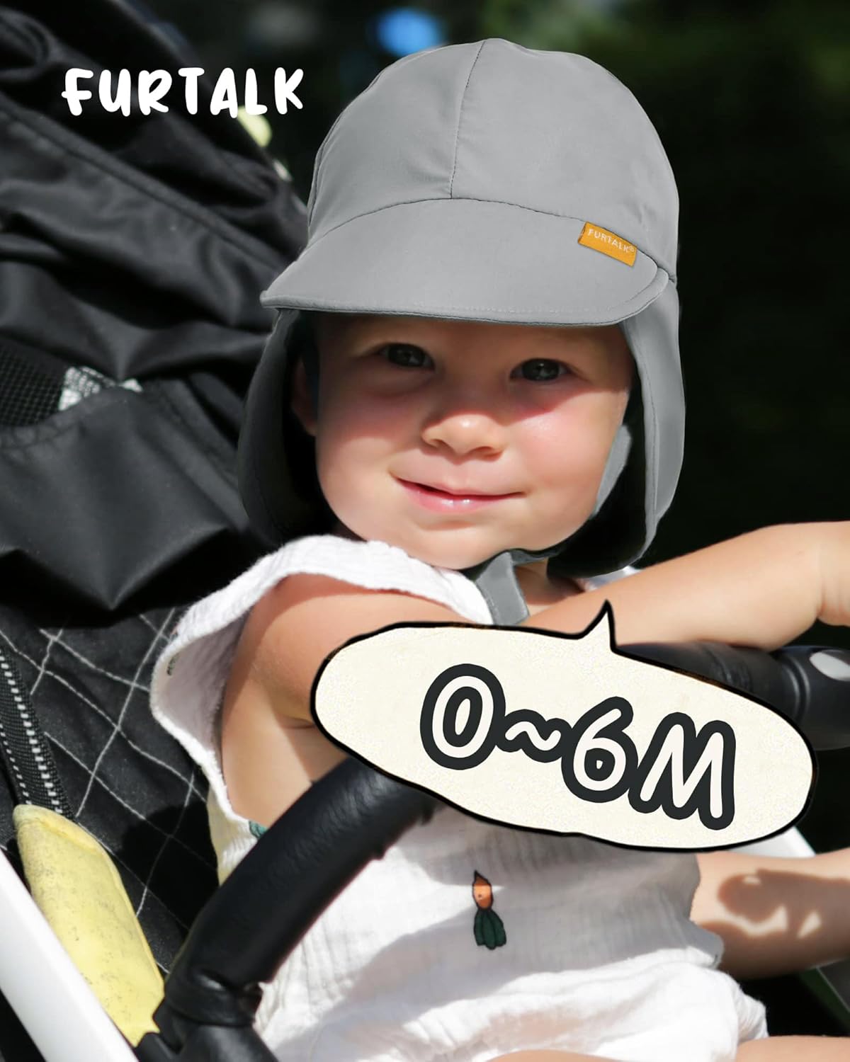 FURTALK Baby Sun Hat Girls and Boys Summer Beach Swim Hat Essentials UPF 50+