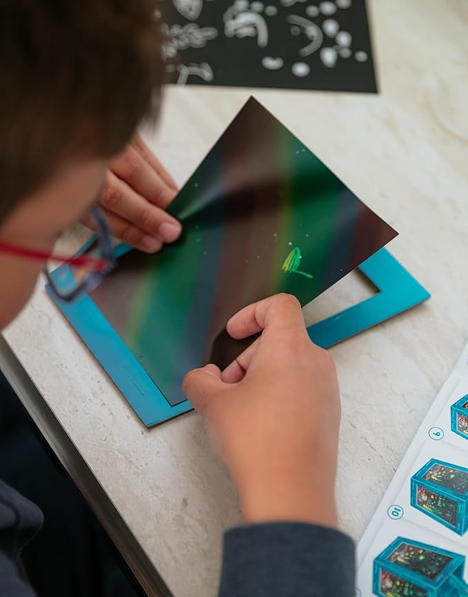 Totally Twilight Under The Sea Life Lantern Scratch Art Night Light Kit to Make and Enjoy