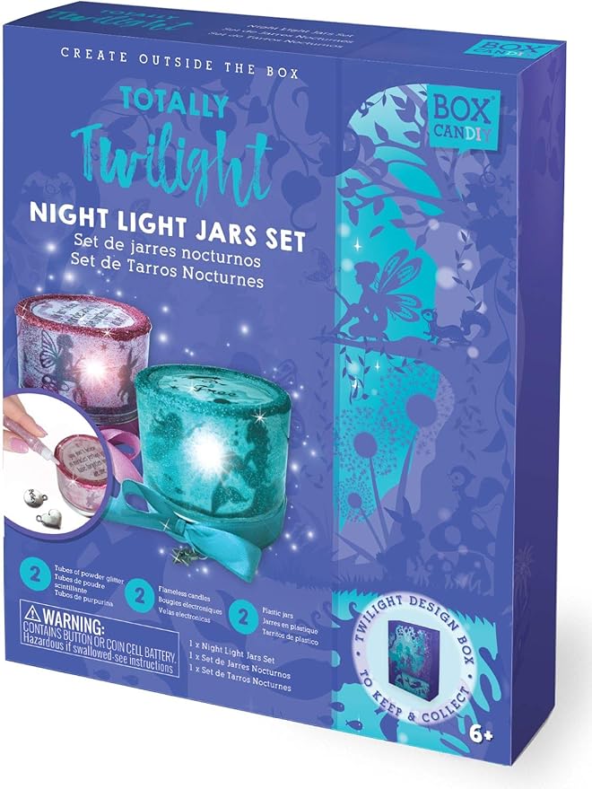 Totally Twilight Inspirational Fairies and Mermaids Night Light Set to Make and Enjoy