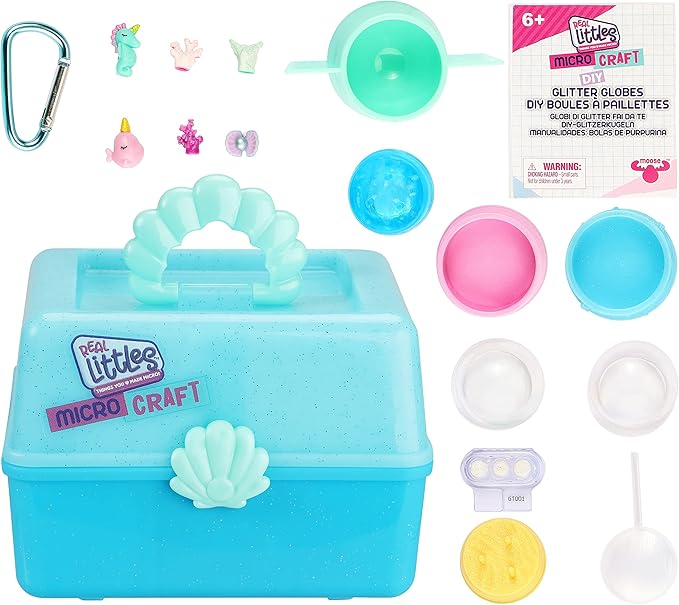 REAL LITTLES - Mini Craft Box - Collect 6 Different Projects to Make with Micro Working Accessories Inside! Styles May Vary and Each Craft Sold Separately, Small, Multicolor, 1 Pack