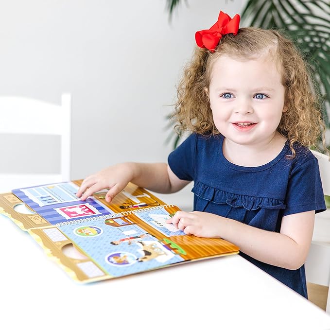 Melissa & Doug Pet Shop Puffy Sticker Set With 115 Reusable Stickers - FSC Certified