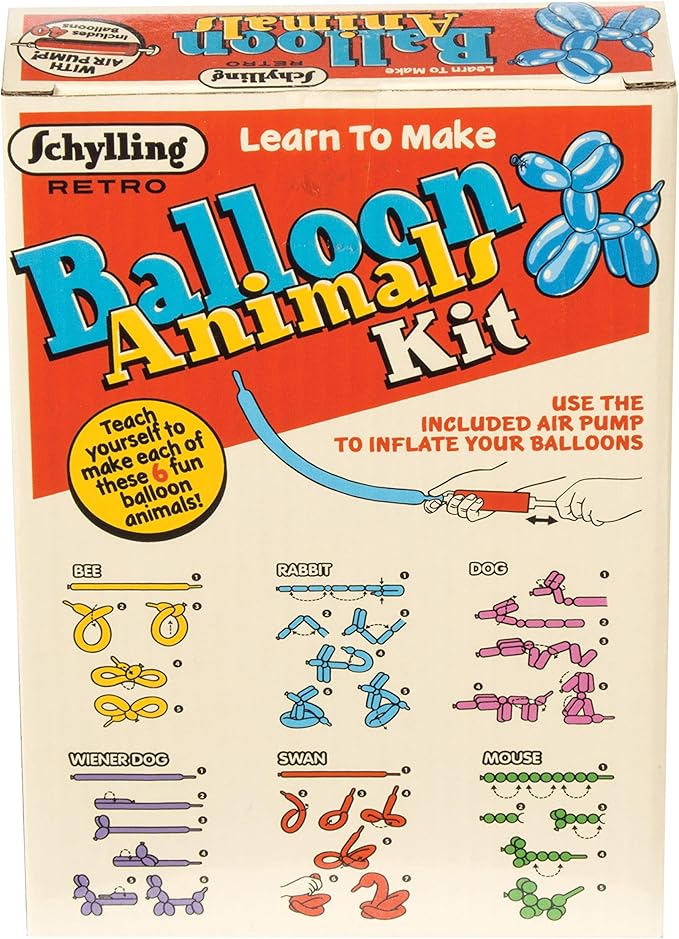 Schylling Retro Balloon Modeling Kit
