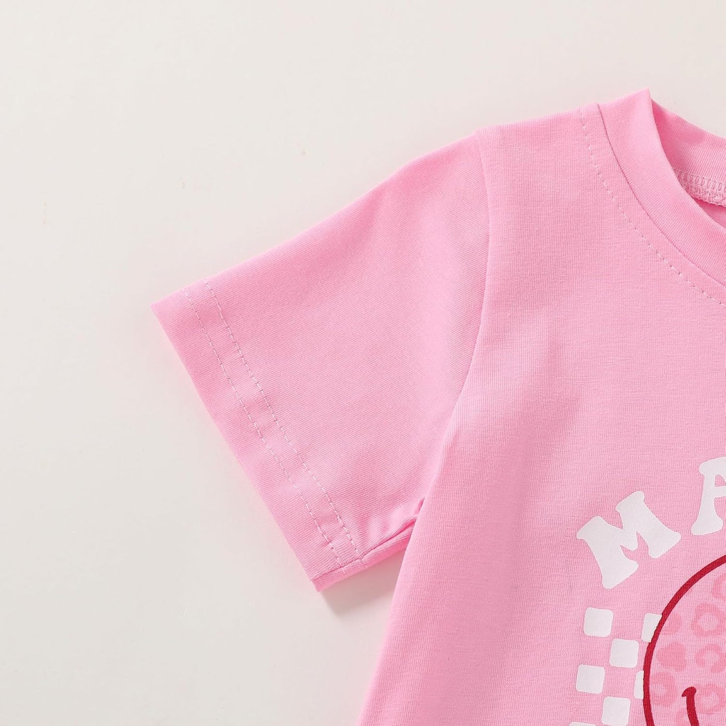 Happy Town Toddler Clothes Baby Boy Girl Smiley Face Shirt Short Sleeve T-Shirt Tee Summer Tops Outfits