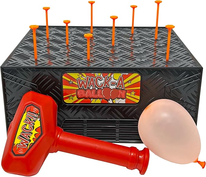 Wack A Balloon Strategy Board Game | Family Game Night Favorite | Engaging for Kids and Adults | Play Solo Or Challenge Friends | Popular Social Media Games Everyone Can Play | Ages 4+