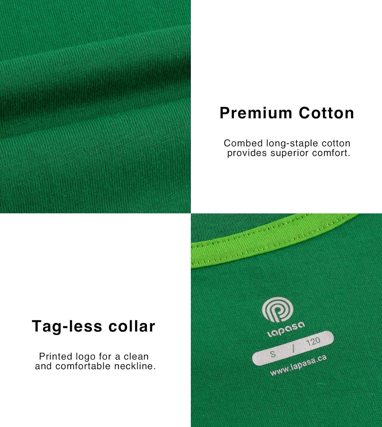 LAPASA Kids T-Shirts Short Sleeve (4 Pack) 100% Cotton Plain Top Tees Boy & Girl Unisex Toddler Children Tie Dye Summer K01