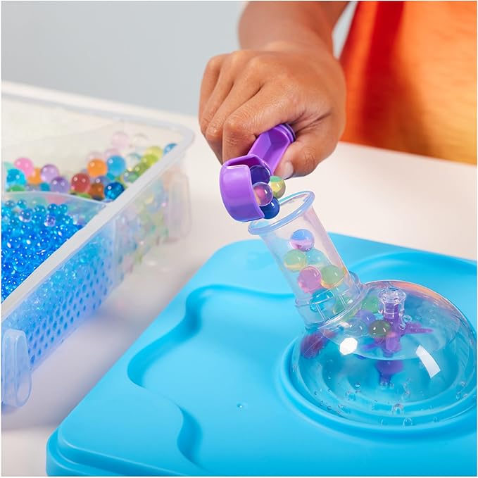Orbeez Mixin’ Slime Set with 2500+ Orbeez (Micro, Shimmer, Marble & Glow in The Dark), 5 Tools, Storage, One & Only, Sensory Toys for Kids Ages 5+