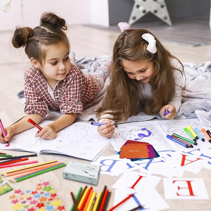 The Imagineering Company WatchamaDrawit Fast Action Drawing Game with Wildly Creative Challenges - A Family Board Game for Kids and Adults - Let The Family Game Night Fun Go Crazy