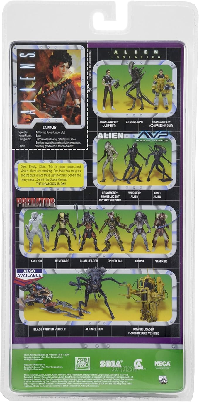 NECA Collectible Aliens 7" Scale Action Figure - Kenner Ripley