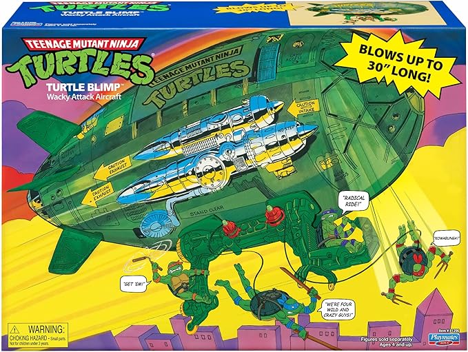 PlayMates TMNT Classic Turtle Blimp