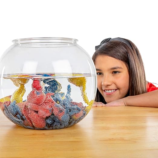 Steve Spangler Science Magic Sand, 227g, Blue – Colored Play Sand That Never Gets Wet, Exciting STEM Activity, Learn and Teach About Water Molecules for Home and Classroom Use