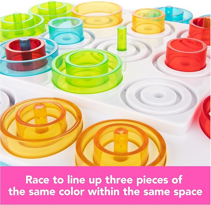 Spin Master Games, Otrio Strategy-Based Board Game, Classic Game, Kids Games, Family Game Night for Ages 8+