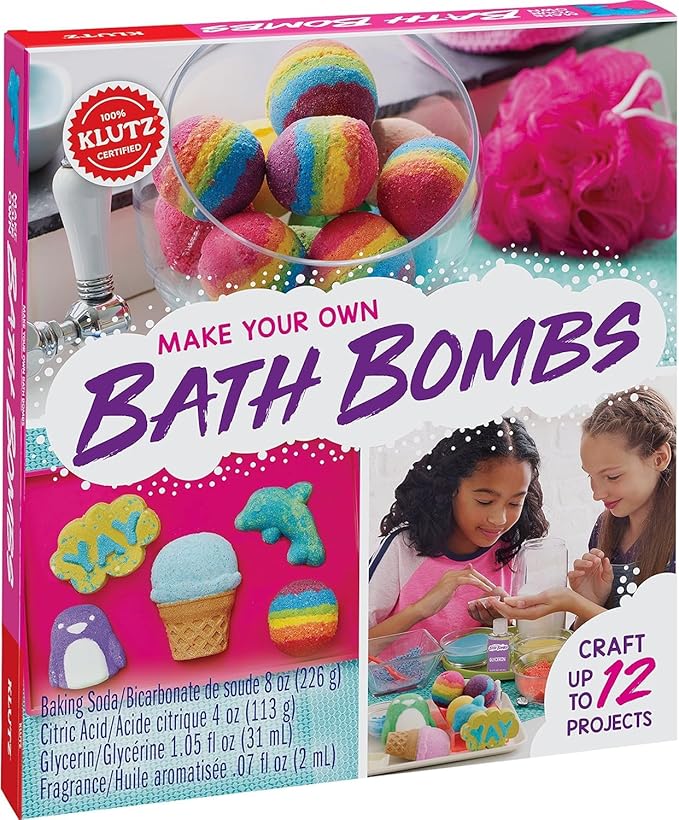 KLUTZ Make Your Own Bath Bombs Activity Kit