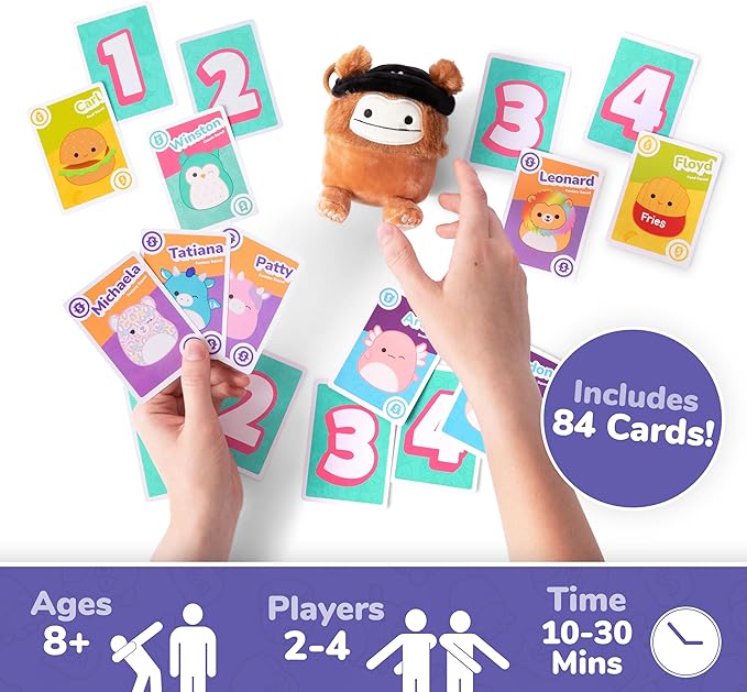 Squishmallows Take4: The Fast-Paced Family Game by The Creators of What Do You Meme