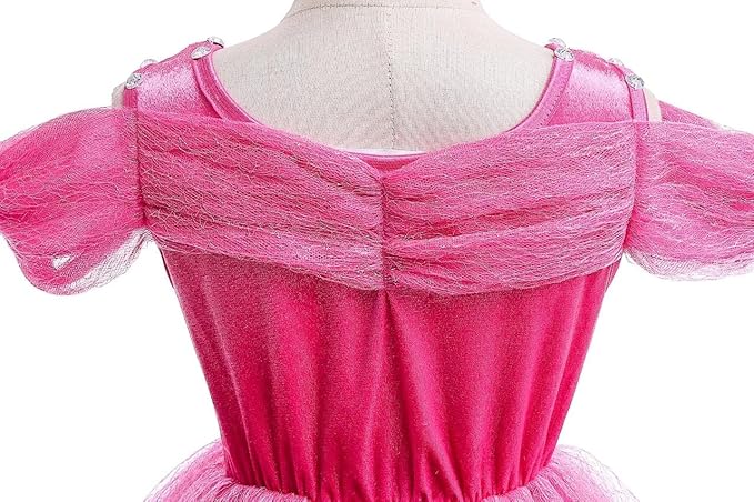 Dressy Daisy Baby Girls' Princess Fancy Dress Up Costume with Accessories Halloween Outfit Butterfly Hot Pink Size 24 Months