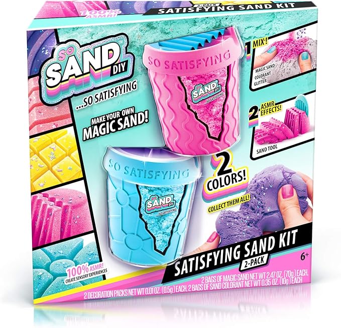 Canal Toys Satisfying Sand Kit 2 Pack
