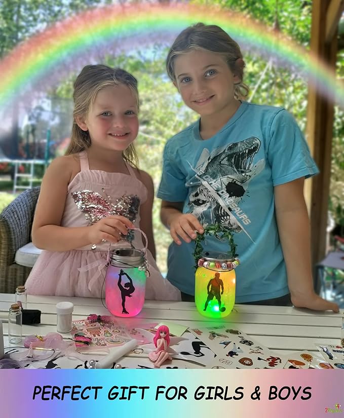 DIY Sports Night Light Gifts for Girls Age 3 4 5 6 7 8-12, Birthday Present & Arts and Crafts Kit for Kids, Art Set Project, Gymnastics & Ballet