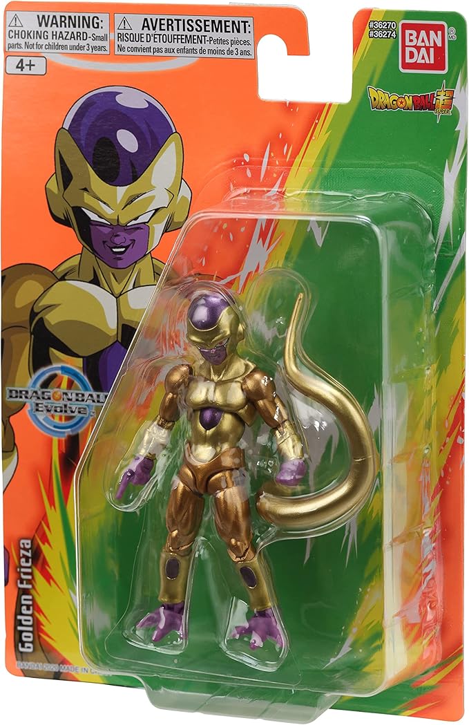 Bandai Namco - Dragon Ball Super - Golden Frieza, Dragon Ball Evolve 5" Action Figure