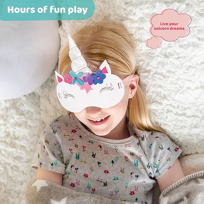 jackinthebox Unicorn Crafts for Kids Ages 5-8, 6-in-1 Unicorn Gifts for Kids, Unicorn Craft Kit, Unicorn Toys, Unicorn Arts and Crafts for kids Aged 5 6 7 8 Years