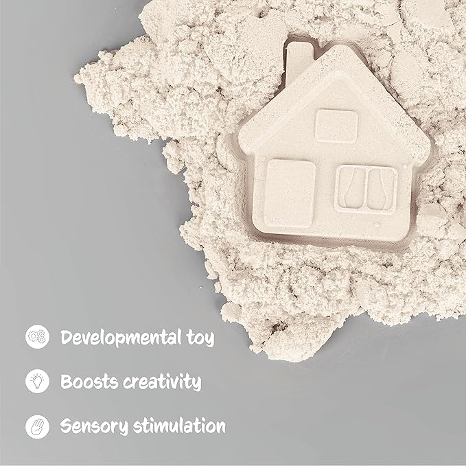 Sensory Sand White Sand Bulk Refill 10 Pounds of White